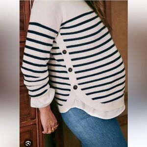 Sezane Clement Maternity Jumper - size XS